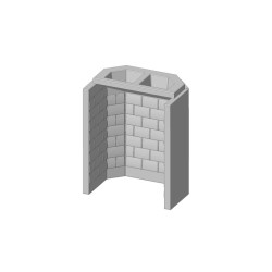 Šamotová komora komplet ETNA   